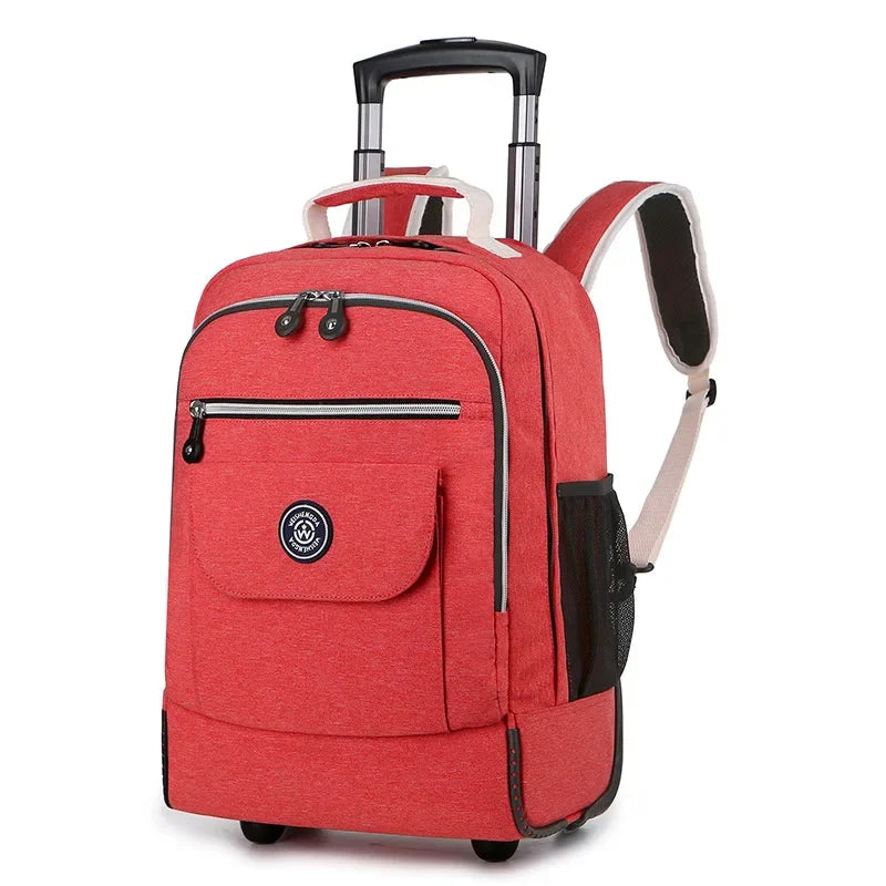 Markroyal Rolling Travel Backpack — Versatile Wheeled Luggage Bag