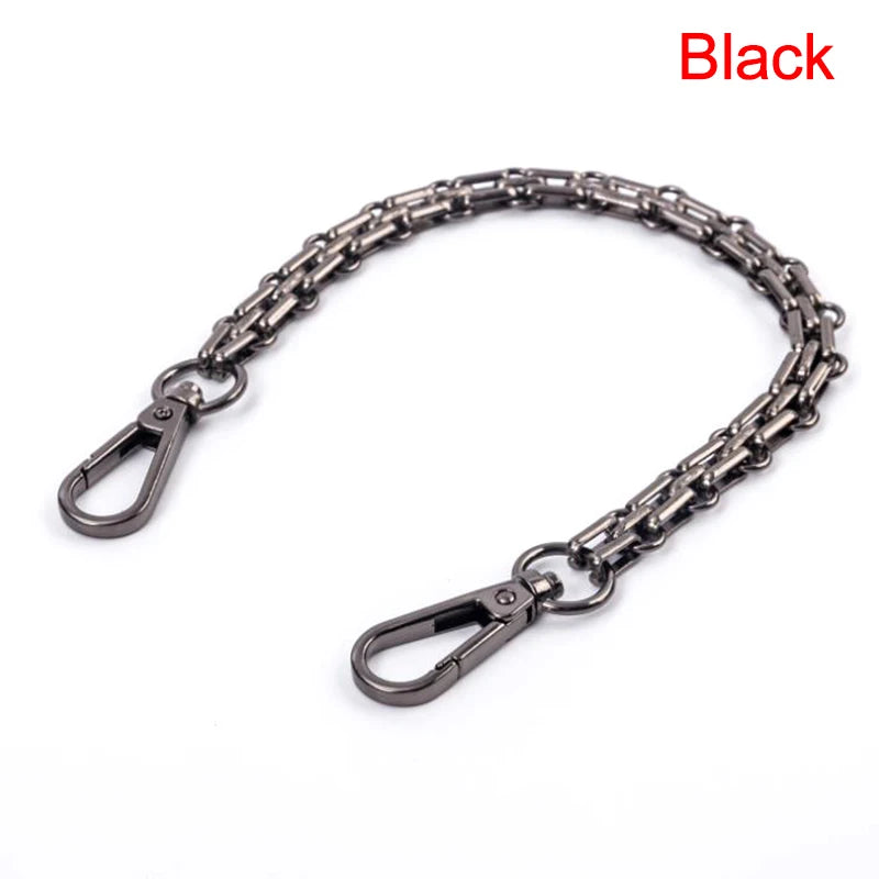Metal Chain Shoulder Strap — Detachable Replacement for Handbags and Purses
