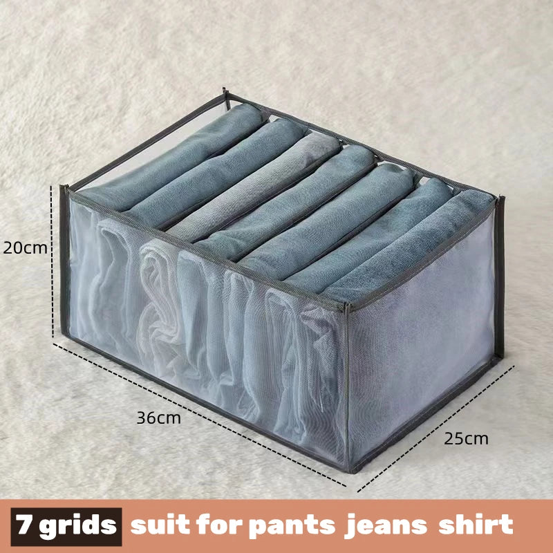 PGY Drawer Organizer Dividers — Multi-Grid Storage for Underwear and Socks
