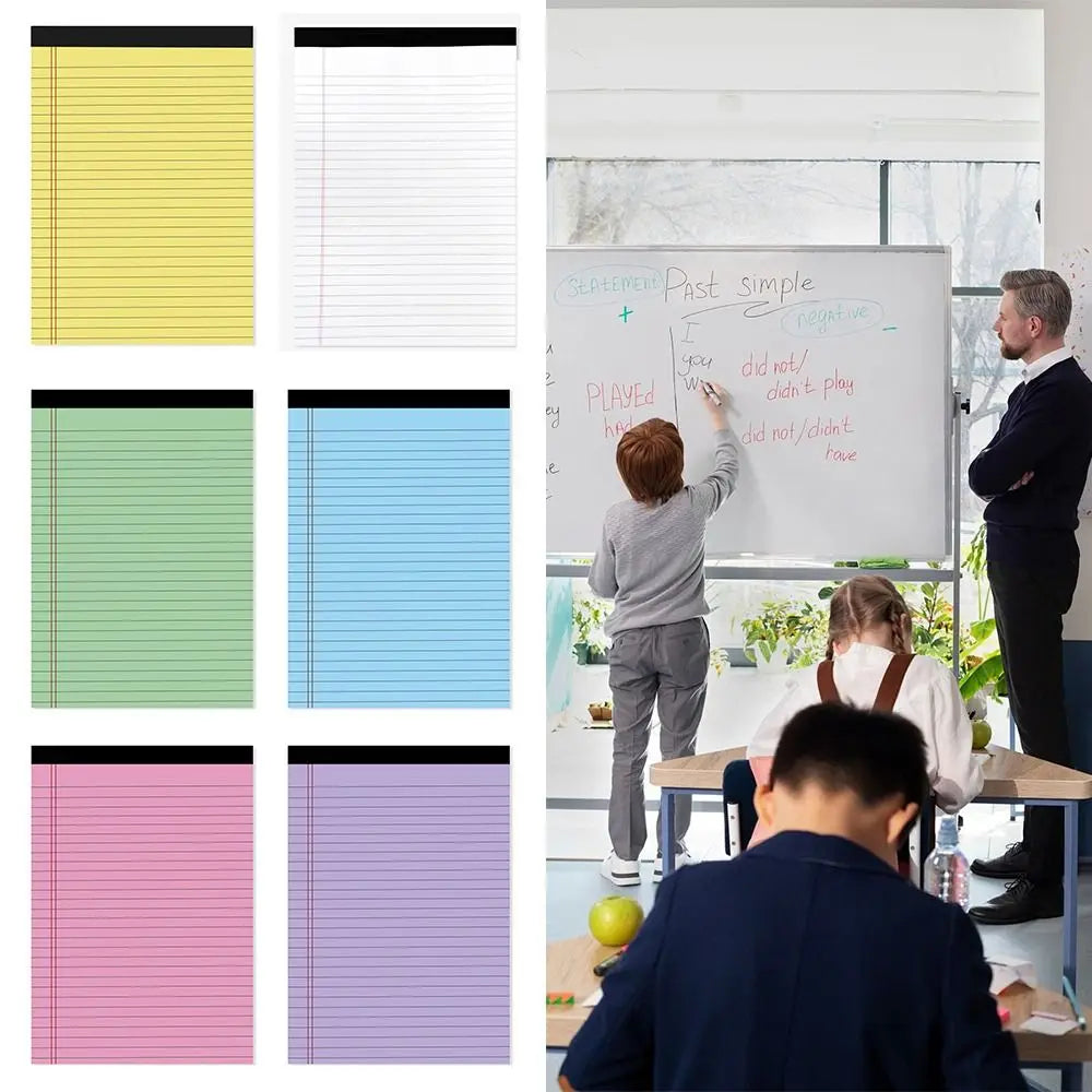 Thickened Writing Pad — Tearable Legal Memo Notebook for Students