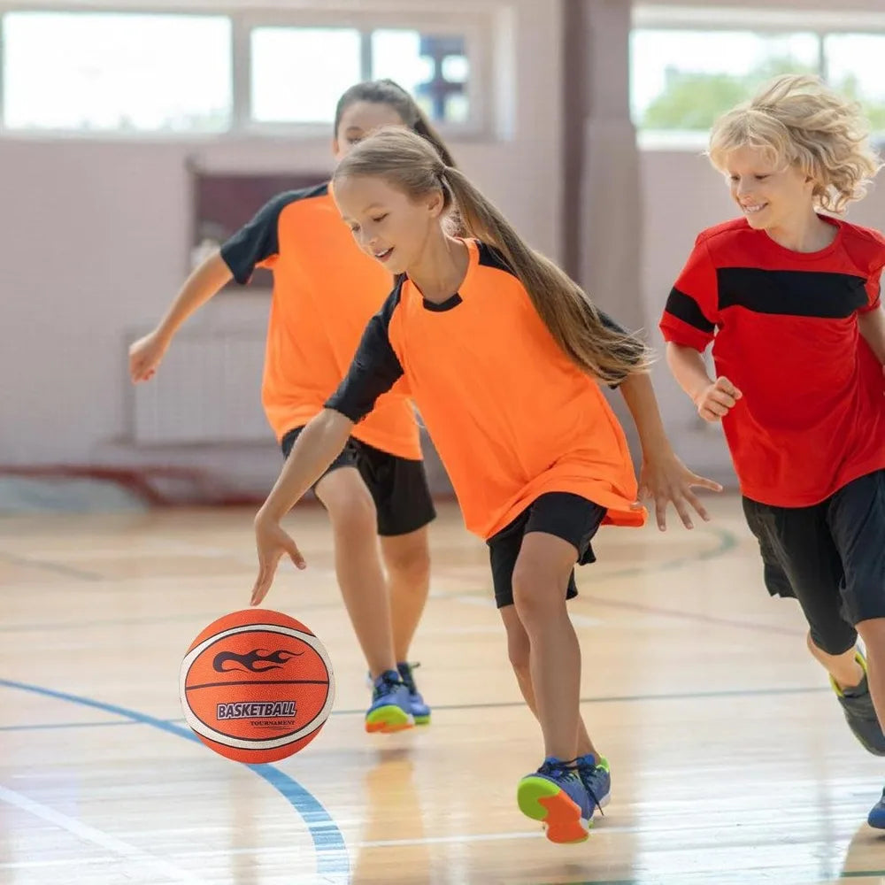 Silent Indoor Basketball — Low Noise Training Ball for Home Practice