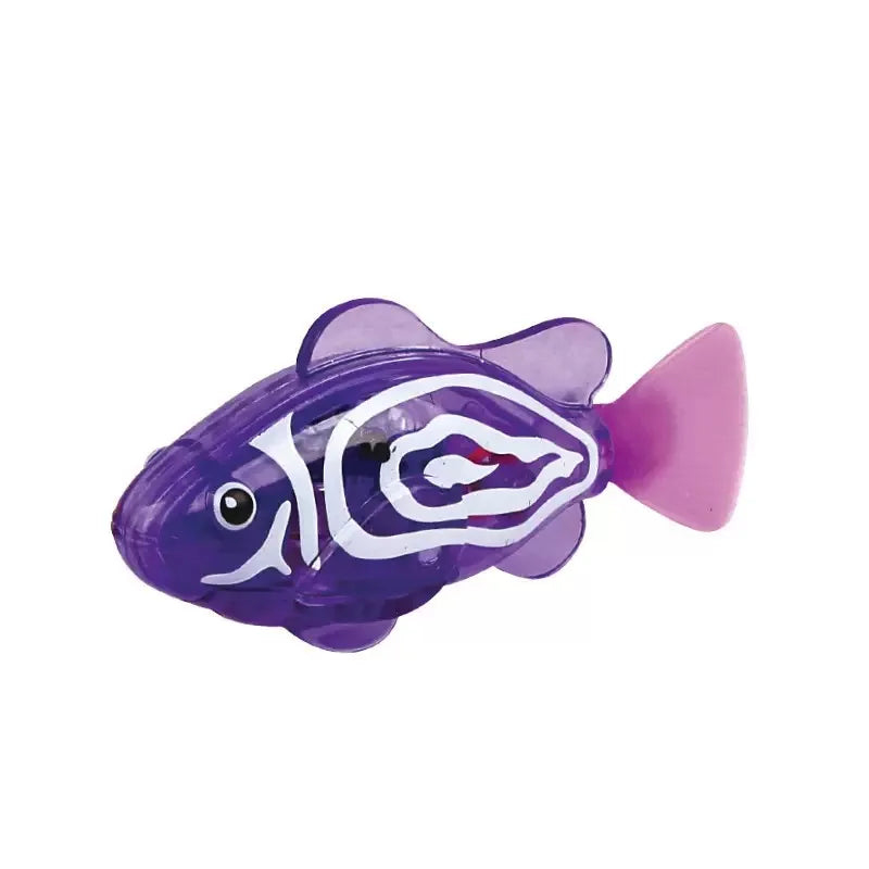 Robotic Swimming Clownfish — Interactive Photosensitive Pet Toy