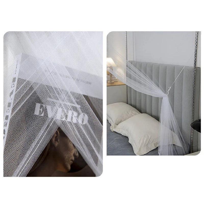 Lace Mosquito Net Canopy — Decorative Bedding Mesh for Bedroom or Outdoor Use