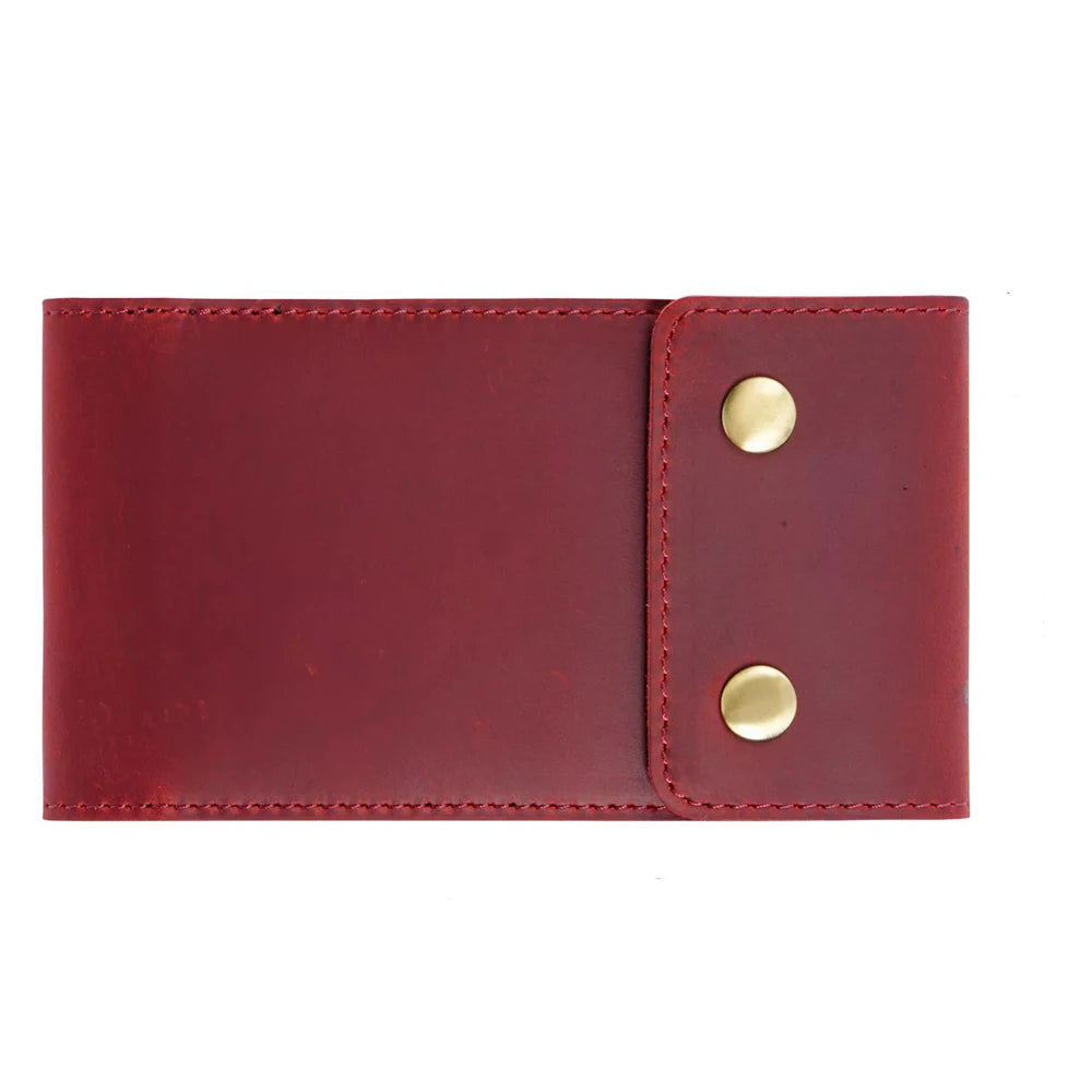 Joy Corner Portable Pocket Notebook — Leather Business Memo Pad & Planner