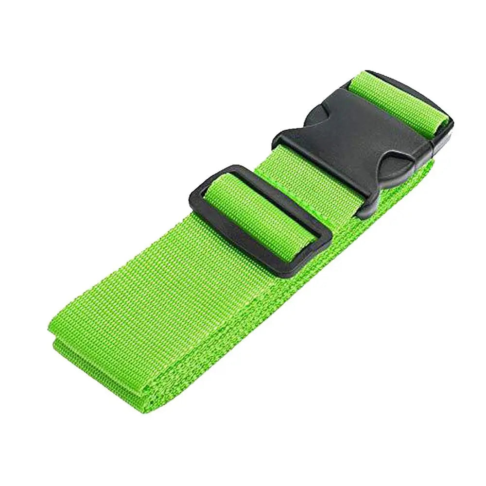 Adjustable Luggage Safety Strap — Secure Suitcase Buckle Belt