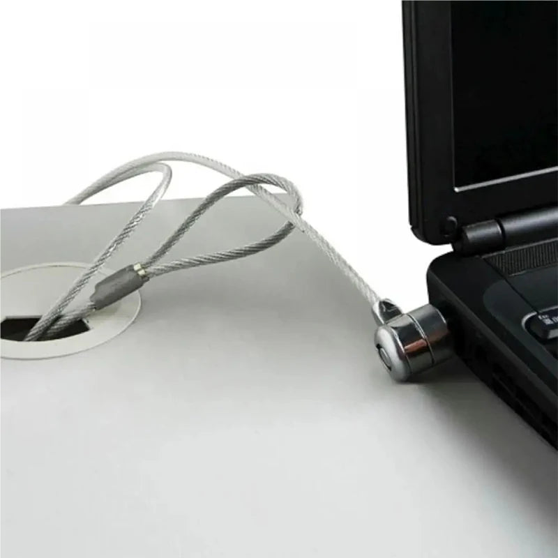 Laptop Security Cable Lock — Anti-Theft Steel Wire for Notebooks