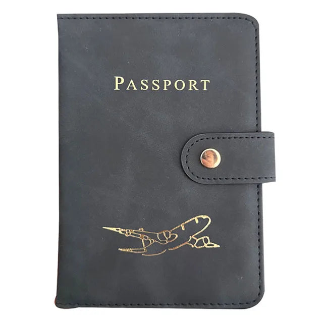 SNUGUG Travel Passport Holder — Slim Credit Card Organizer & Wallet