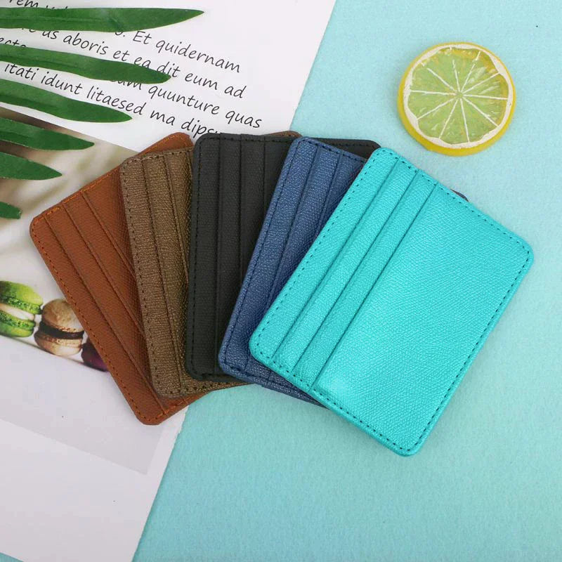 PCWFKEF Slim Women's Wallet — Compact Card Holder and Coin Purse