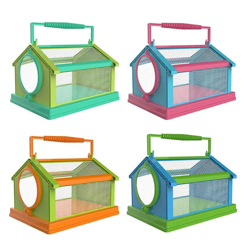 OOTDTY Insect Butterfly Habitat Cage — Portable Mesh Breeding Terrarium