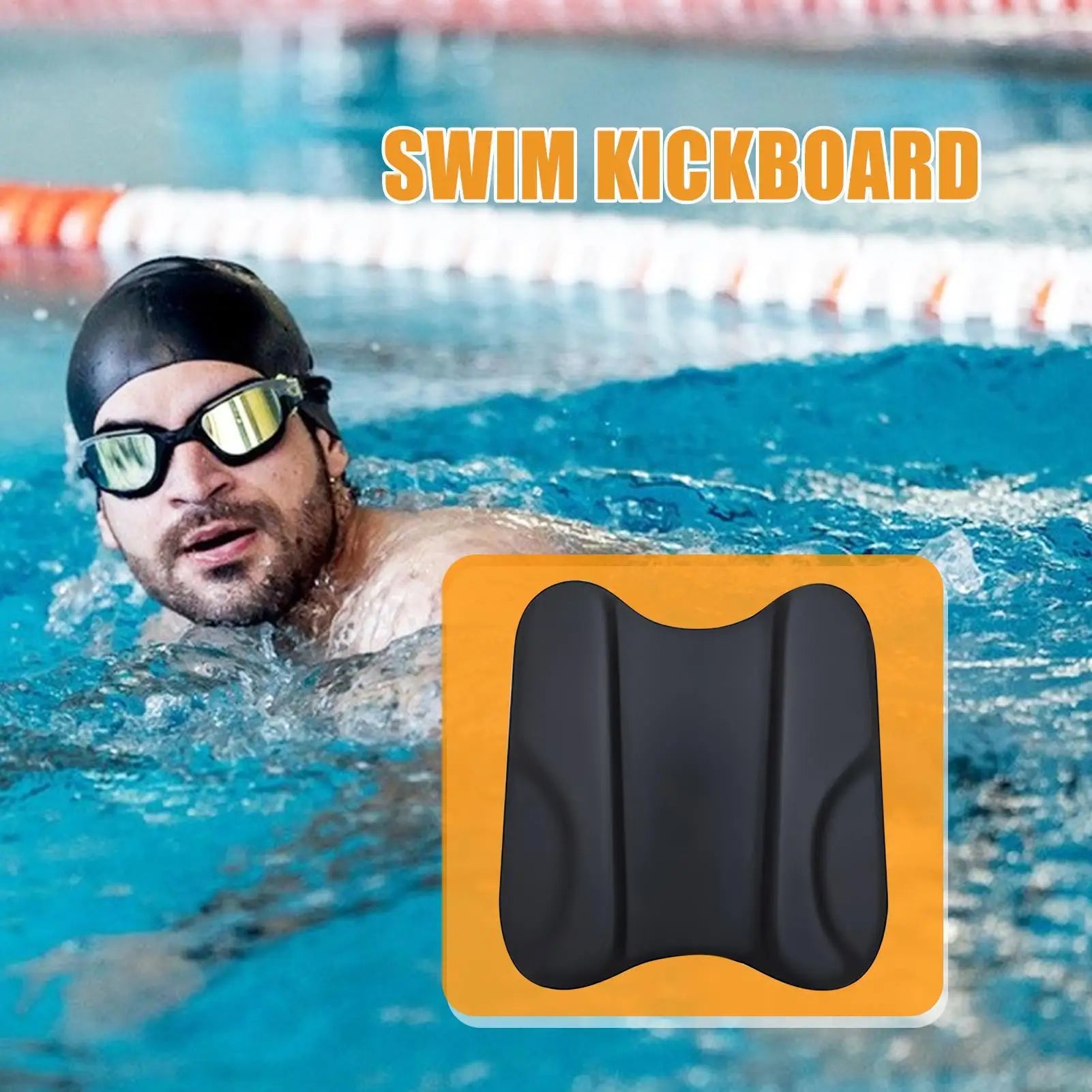 Swimming Training Kick Board — Lightweight Pool Aid for Strength Training