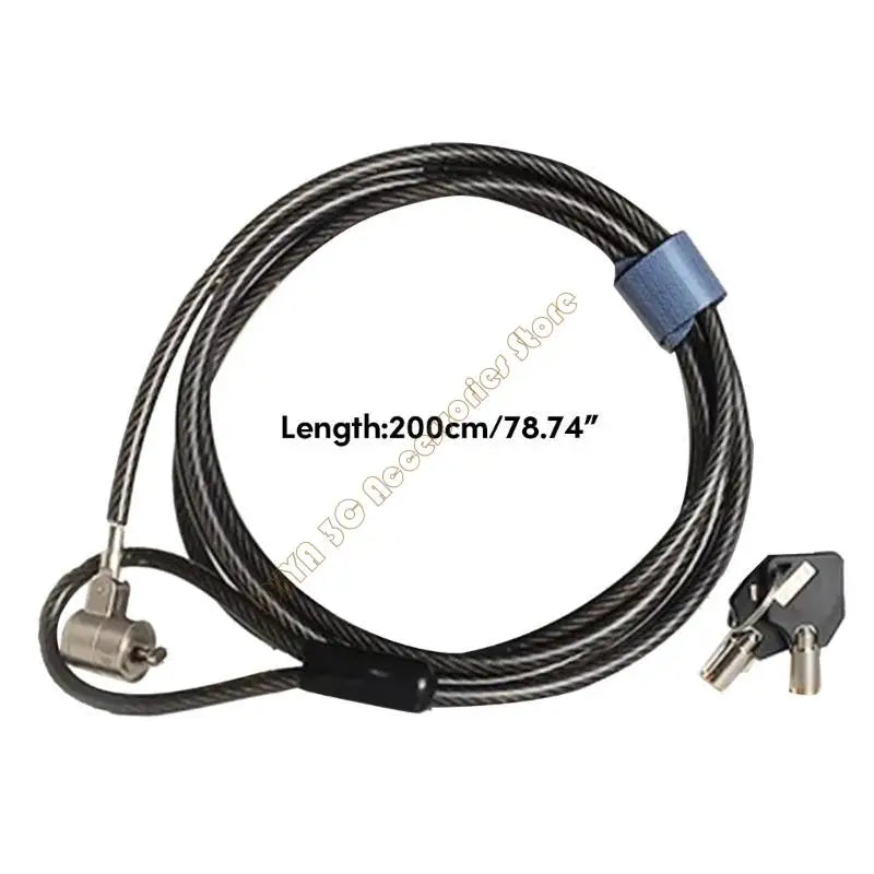 Crust Pro Laptop Cable Lock — Secure Combination Security Lock for 6x2.5mm Holes