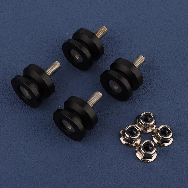 YIBAR Motorcycle Luggage Accessories Set — 4-Piece Mounting Kit