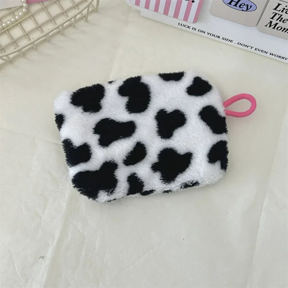 SOZAKKA Floral Canvas Coin Purse — Compact Zippered Change Pouch