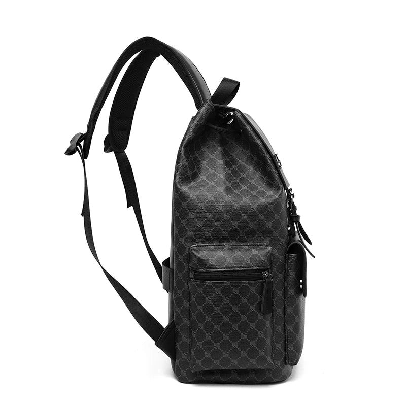 Multifunction Laptop Backpack — Stylish Daily Travel Bag, Black