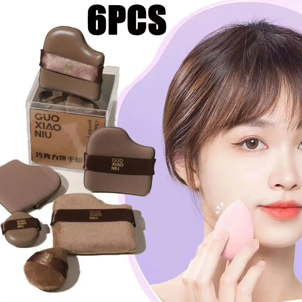 Mini Makeup Blender Puffs — Double Sided Cosmetic Sponges for Liquid Foundation