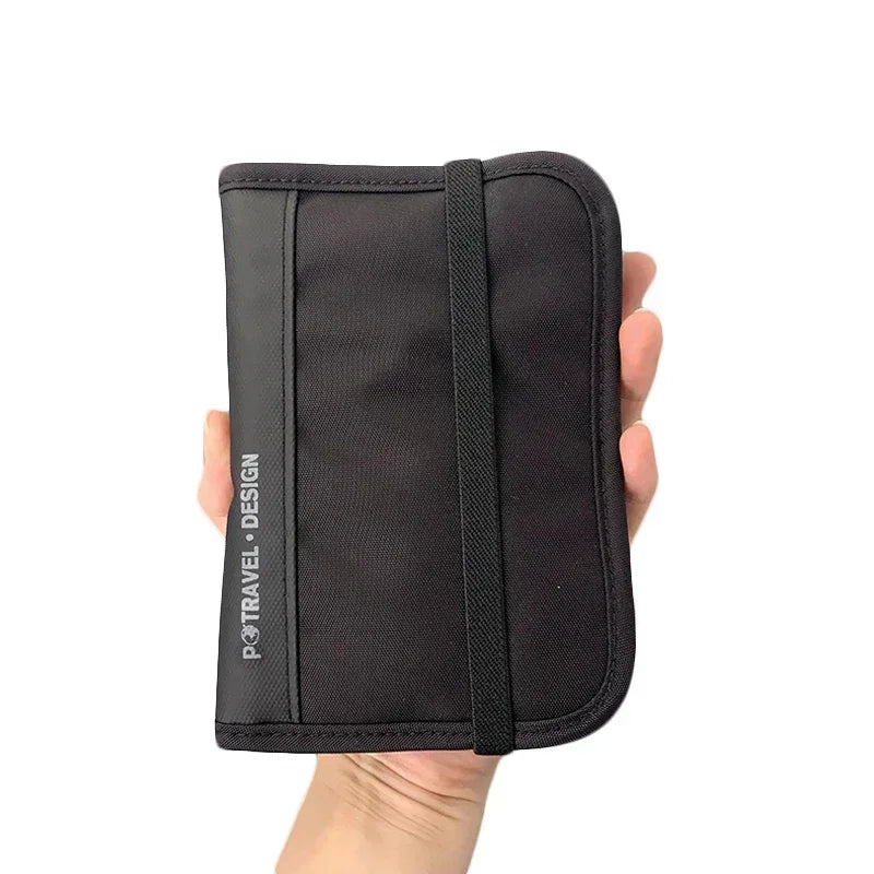 SMHXIANGQIANJIN Waterproof Passport Holder — Multifunctional Travel Wallet