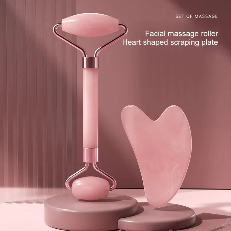 Gua Sha Facial Massage Set — Skin Lifting and Anti-Wrinkle Tool Kit