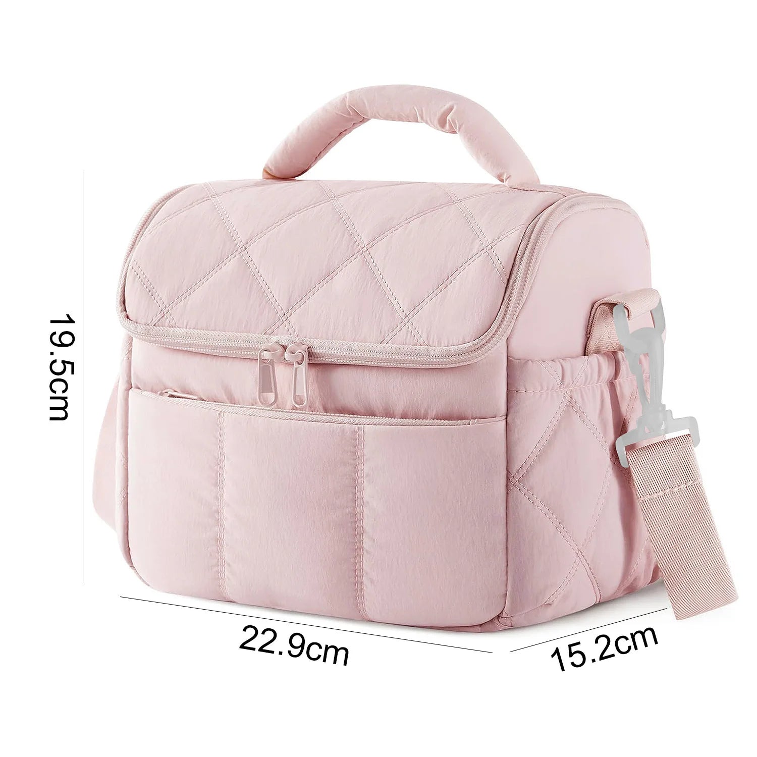Insulated Lunch Bag — Waterproof Bento Handbag for Work and School