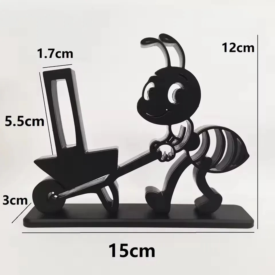 Cute Bee Tissue Holder — Minimalist Paper Roll Dispenser