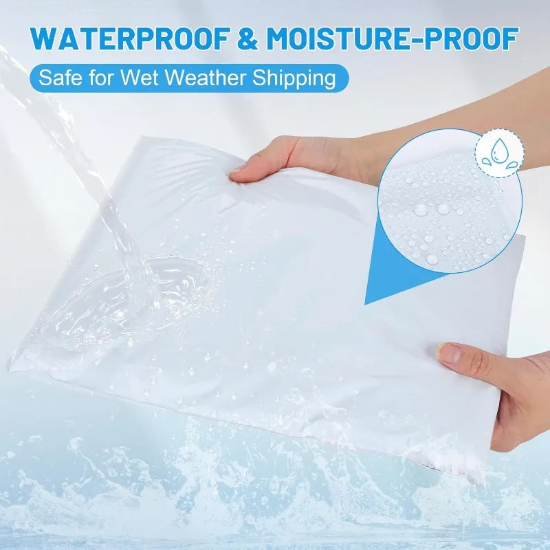 Self-Adhesive Poly Mailer Envelopes — Waterproof Shipping Bags for Business