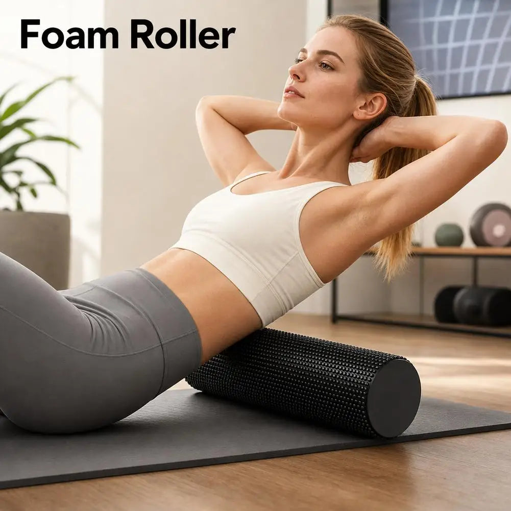 High Density EVA Foam Roller — Muscle Massage & Stretching Tool