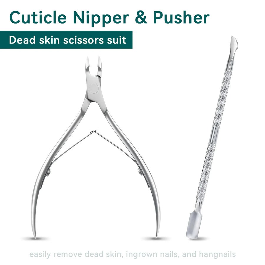 Misscheering Cuticle Nipper Set — Professional Stainless Steel Nail Trimmer