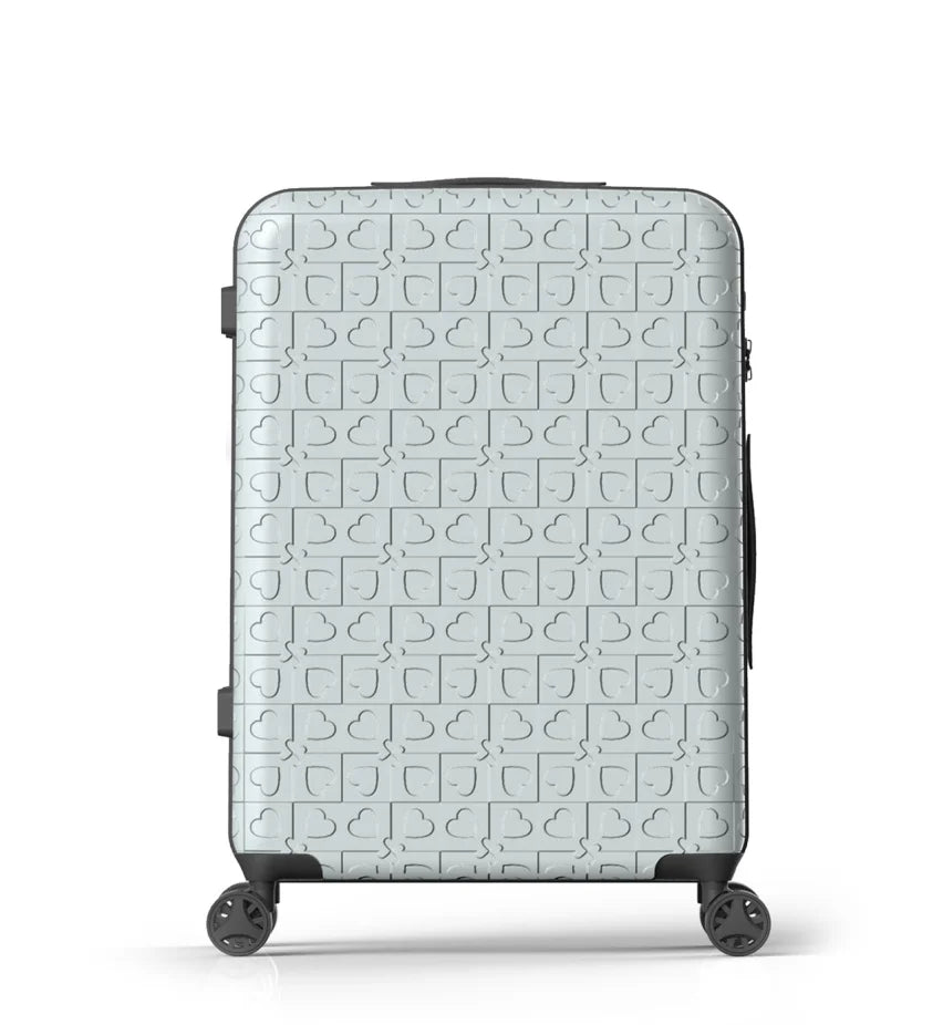 Aluminum Hard Shell Travel Suitcase — Durable Spinner Luggage with Lock