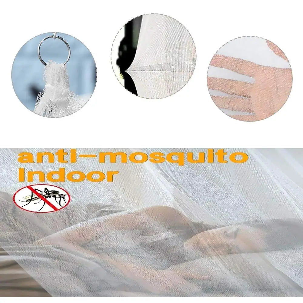 Lace Dome Mosquito Net — Elegant Insect Protection for Beds
