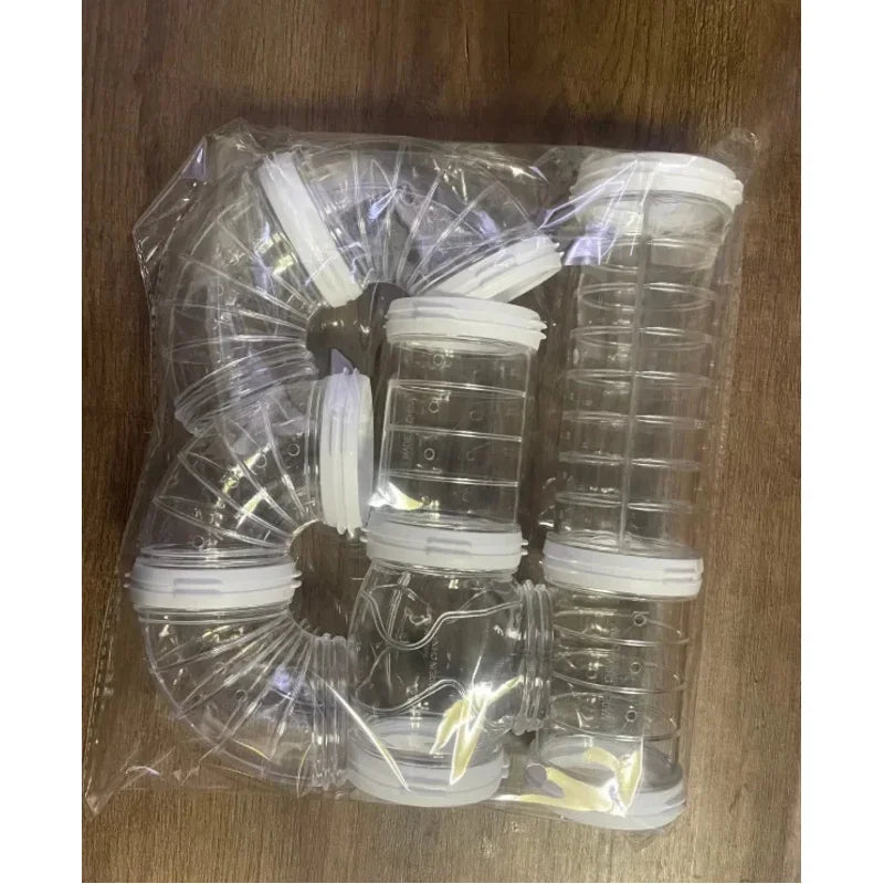 DIY Small Animal Tunnel Set — Customizable Maze Tubes for Hamsters