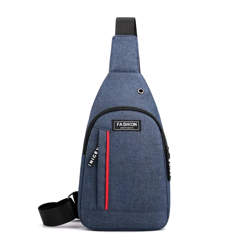 RPXBGUCKARHG Sling Chest Bag — Casual Oxford Cloth Messenger Bag