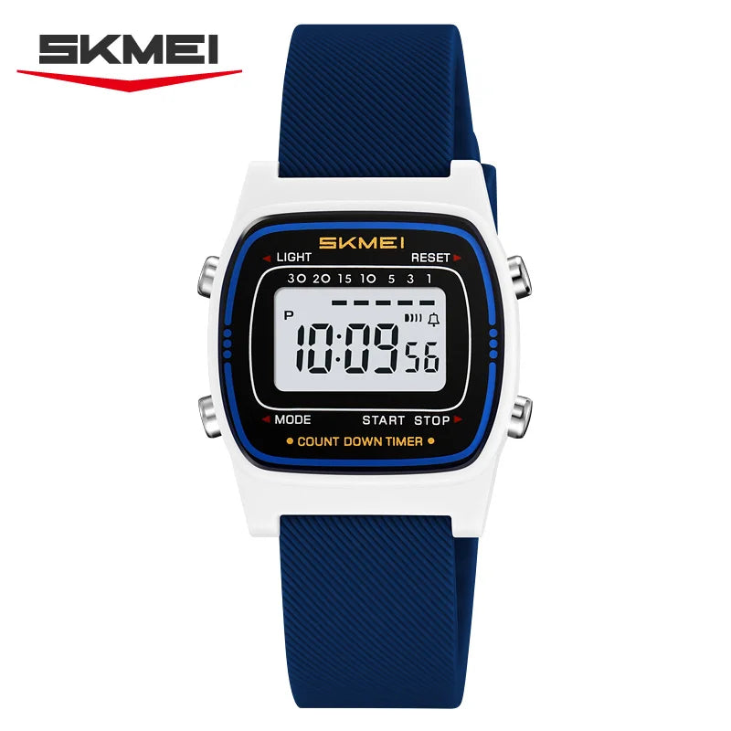 SANDA Digital Sport Watch — Waterproof Electronic Timepiece for Students