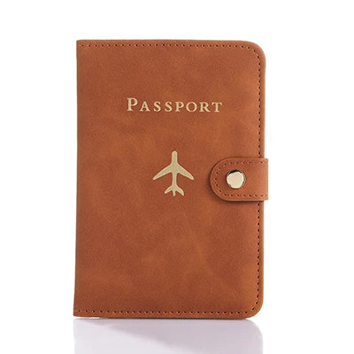 SNUGUG Leather Passport Holder — Waterproof Travel Wallet & Card Case