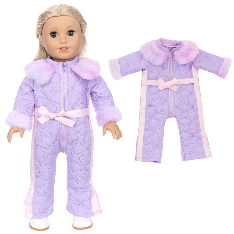 Miao Mama ai wawa Leopard Print Doll Outfit — Stylish Clothing & Hat Set