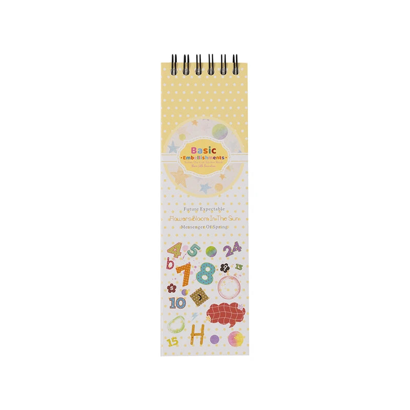 Small Embellishment Stickers — 50 Piece Set for Scrapbooking & Journals