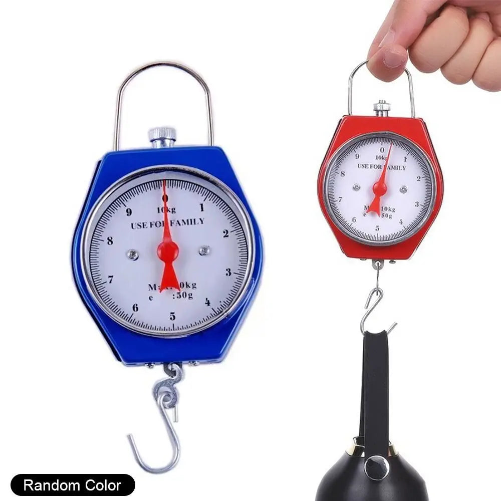 Portable Mechanical Luggage Scale — Handheld Spring Balance for Travel