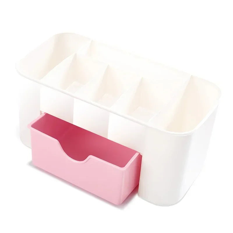 macroupta Nail Art Organizer Container — Cotton Pad & Swab Storage Case