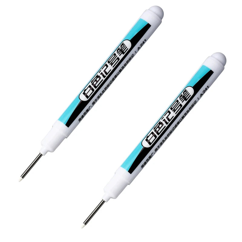 HOPK White Permanent Marker Pens — Multi-Surface Paint Pen Set