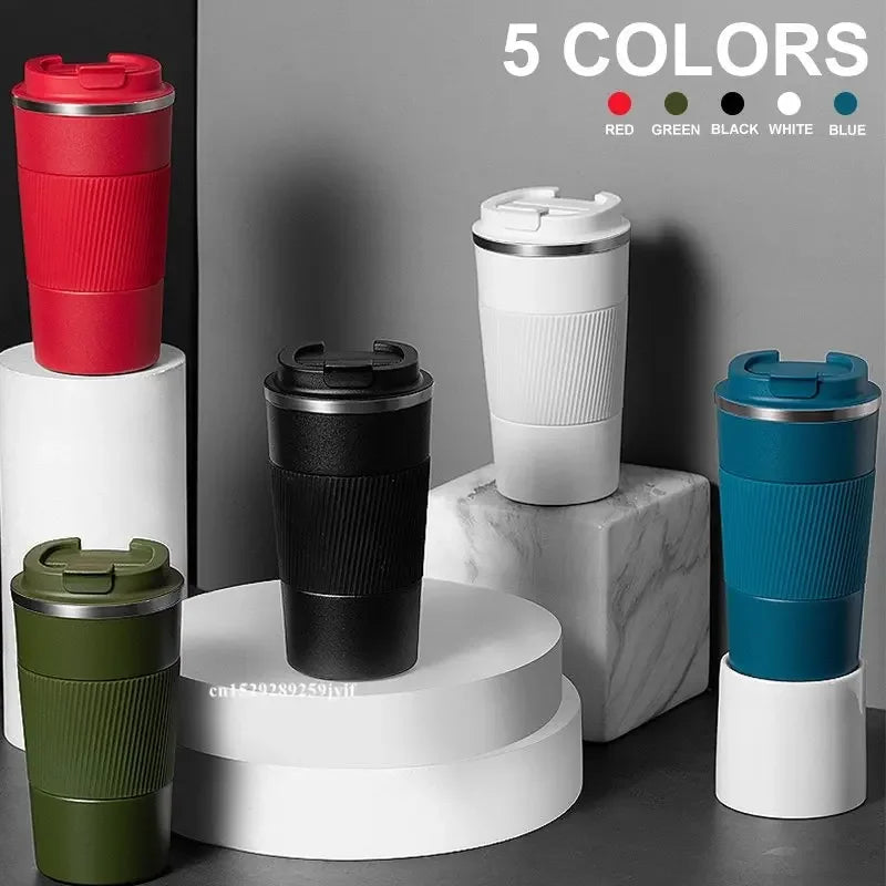 Simbuid Stainless Steel Thermal Mug — Insulated Travel Coffee Cup