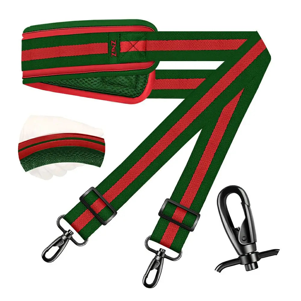 Universal Adjustable Shoulder Strap — Padded Crossbody Replacement Strap