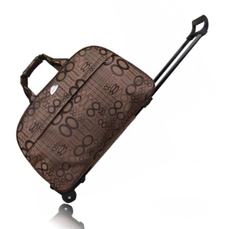 Rolling Travel Trolley Bag — Lightweight Waterproof Luggage for Business & Travel