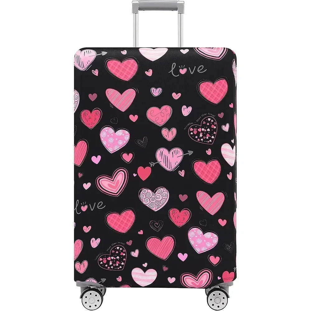 Stretch Fabric Luggage Cover — Protective Suitcase Sleeve for Travel