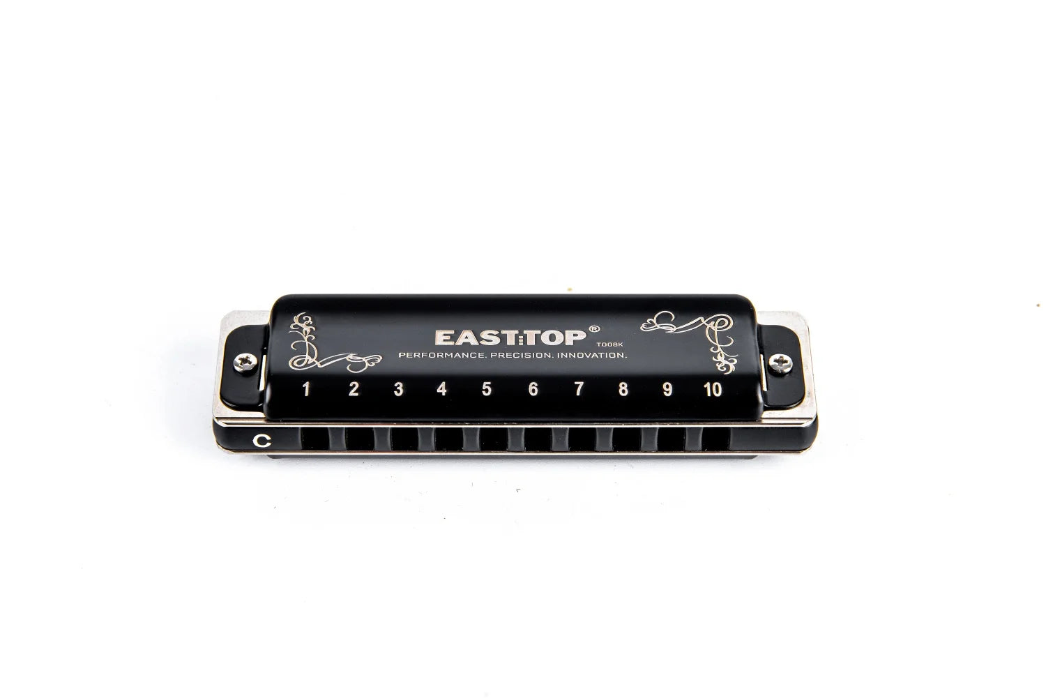EAST TOP T008K 2.0 Diatonic Harmonica — Professional Blues Harp in Key of C