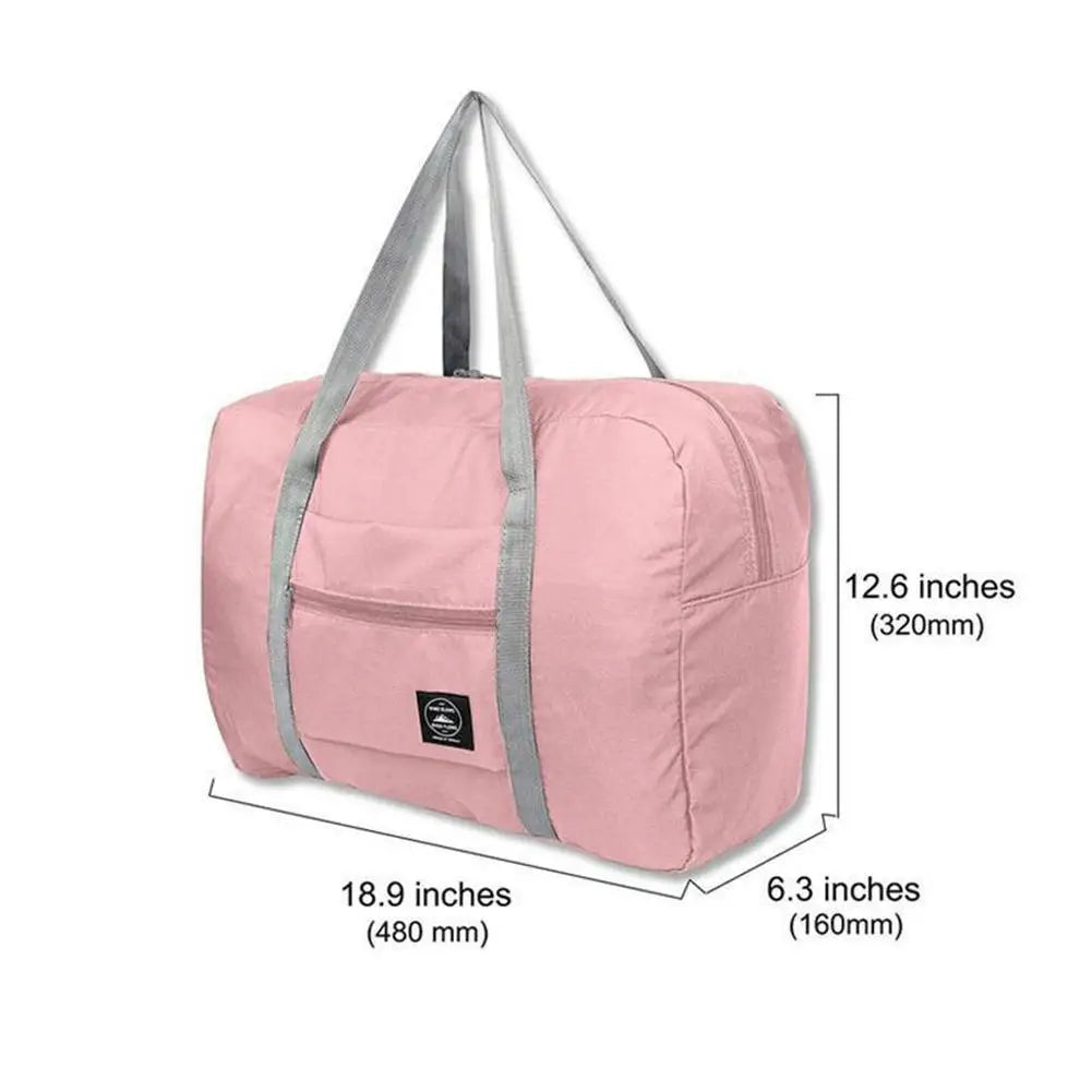 Foldable Travel Duffel Bag — Versatile Weekender & Gym Tote