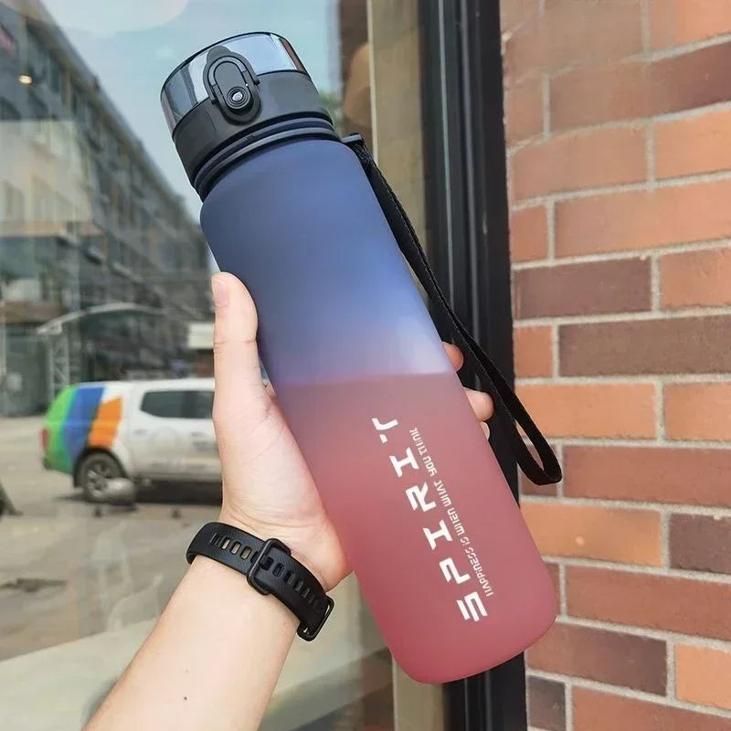 Simbuid Large Capacity Sports Water Bottle — Leak Proof Gym Jug