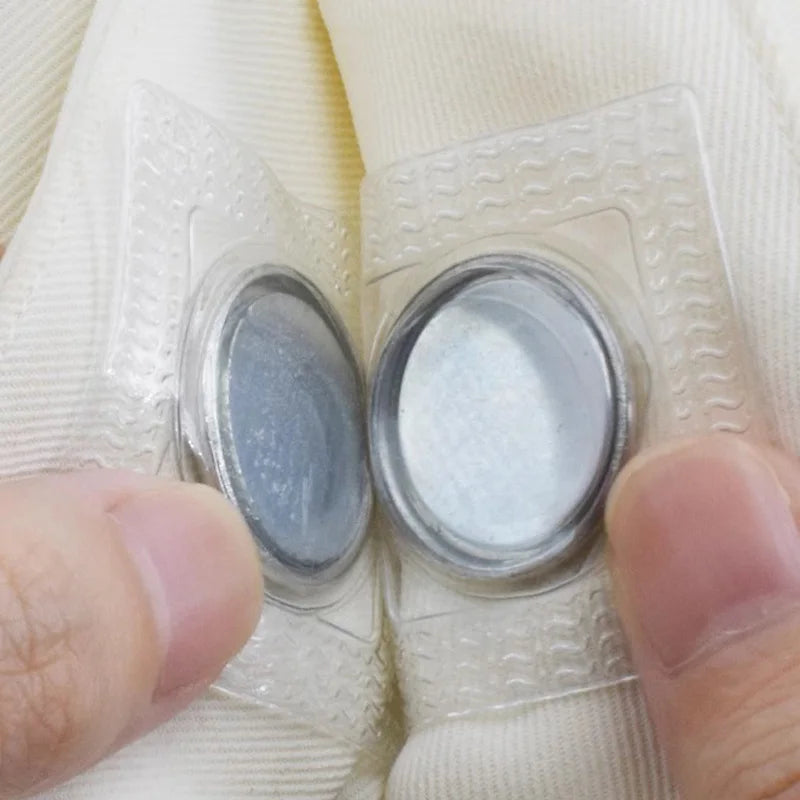 Magnetic Metal Snap Buttons — Invisible Fasteners for Bags and Clothing