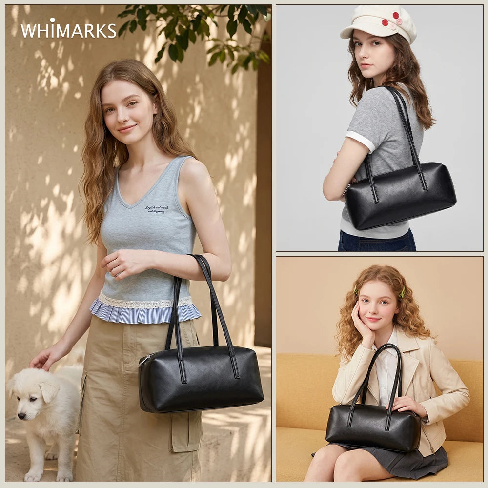 WHIMARKS Women's Shoulder Bag — Elegant Retro Designer Handbag
