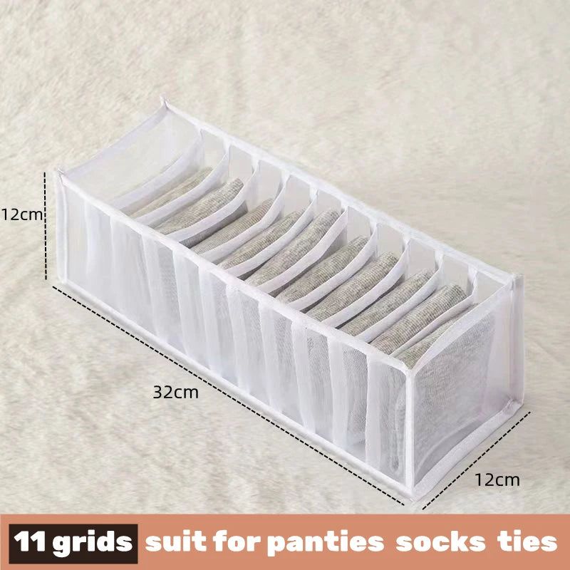 PGY Drawer Organizer Dividers — Multi-Grid Storage for Underwear and Socks