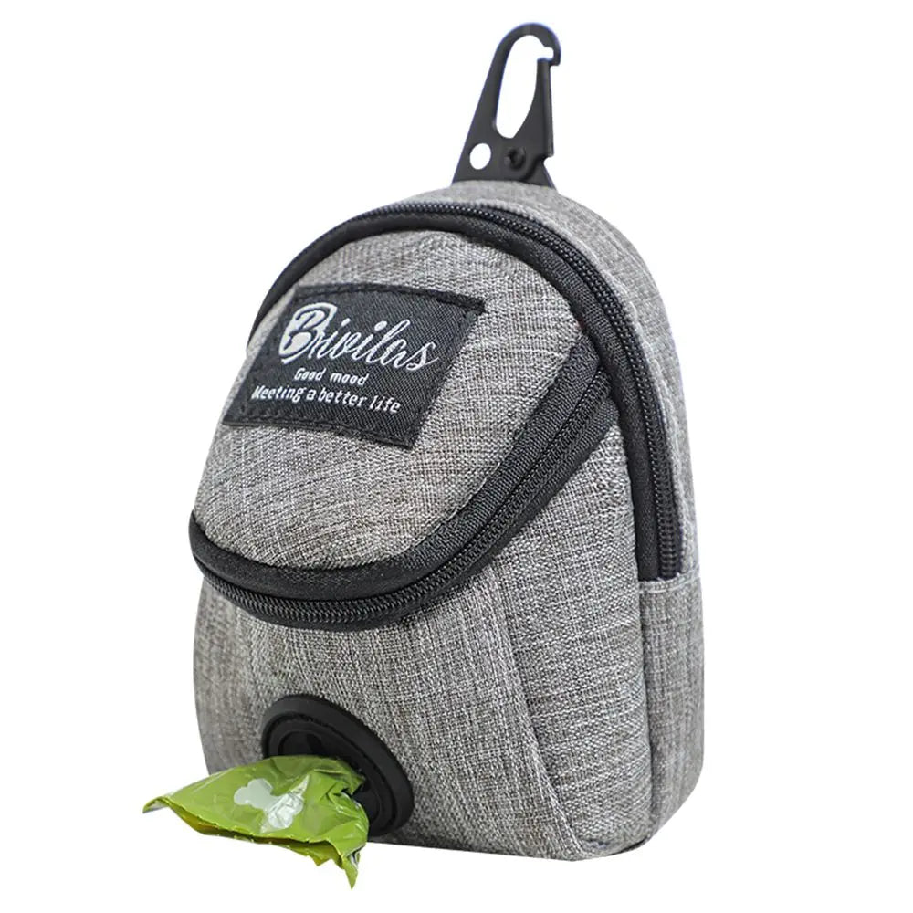 Portable Dog Treat Pouch — Multifunctional Training Bag & Waste Bag Dispenser