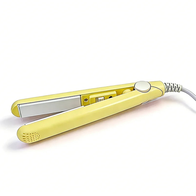 oumonoka Mini Ceramic Hair Straightener — Portable Styling Tool for Travel