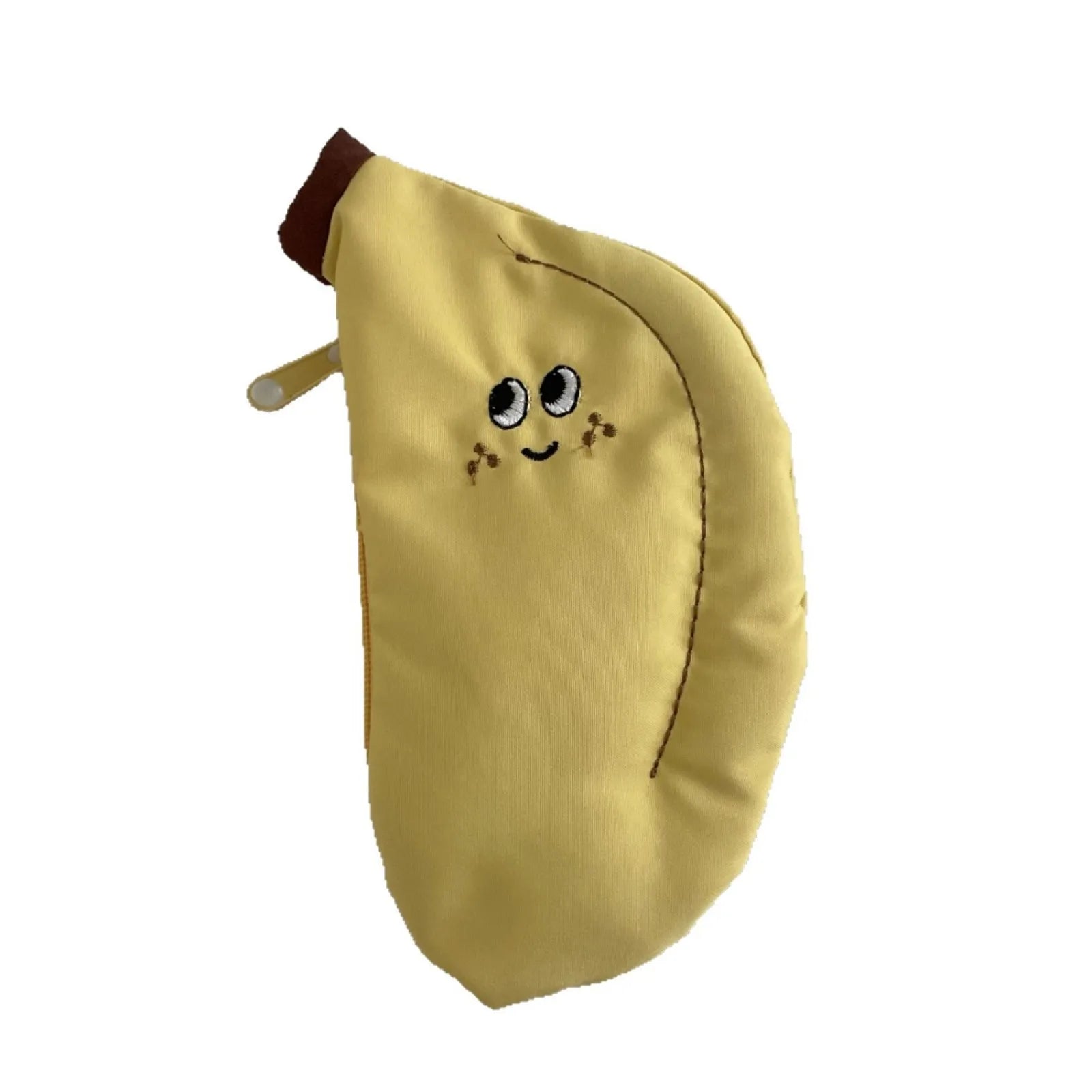Cute Banana Mini Canvas Coin Purse — Small Accessory Pouch for Earphones & Essentials